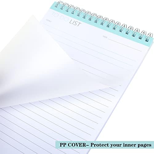 Para fazer a lista do bloco de notas diárias Planejador Notas 60 lençóis rasgos com a lista de verificação, 5,5 x 8,3 Trabalho de redação pessoal.