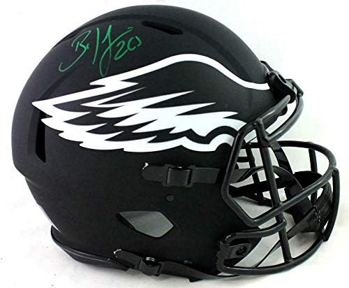 Brian Dawkins autografou Eagles f/s Eclipse Speed ​​Helmet Authentic - JSA W Auth - Capacetes NFL autografados