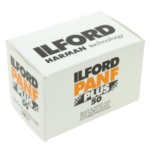 5 pacote de Ilford Pan F Plus, filme de impressão em preto e branco, 135, ISO 50, 36 Exposições
