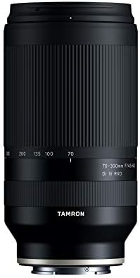 Tamron 70-300mm f/4.5-6.3 di iii rxd para Sony Mirrorless Full Frame/APS-C E-MONT, BLACK