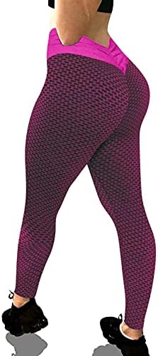 Calças Treino de bunda Mulheres que levantam leggings Sport de cintura alta elástica calça de ioga de tamanho grande para mulheres 3x de comprimento