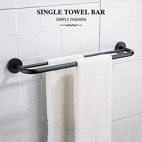 Toalheiros Fazrpip, trilhos de toalha para banheiro, toalhas de banheiro, hardware de banheiro prateleiras de toalha