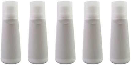 Conjunto de garrafas de rolo de óleo essencial de Yonyehong 5pcs Rolo de garrafa de garrafa de 100 ml de plástico 100 ml em recipiente recarregável de garrafa para perfume