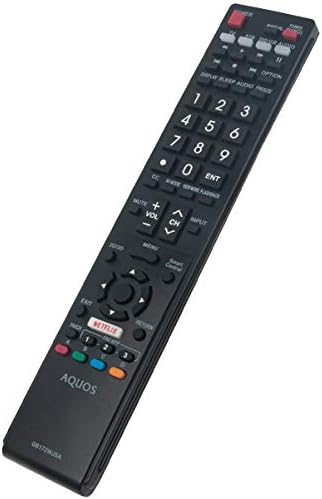 GB172WJSA Substitua remoto aplicável a Aquos Sharp TV LC-70LE660U LC-80LE661U LC-70C6600U LC-70EQ30U LC-70LE661660UC-60UQ30UC-60LOU61666666660
