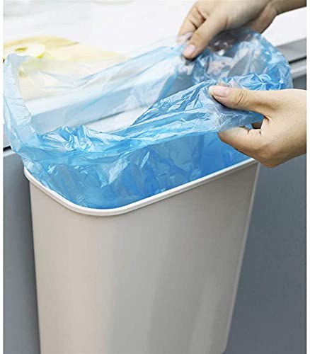 Lixeira de lixo pendurada em plástico Nuaaje, lixo da porta do armário pode lixo portátil de lixo lixo esconde lixo