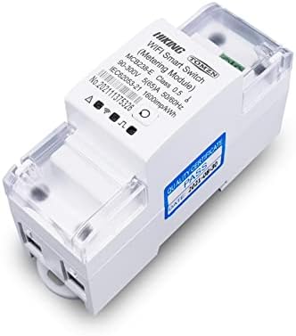 Junniu tuya unifase WiFi Smart Switch Medidor de energia KWH Monitorando o relé do disjuntor do circuito para casa inteligente 65A
