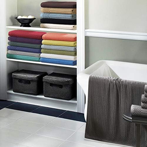 Conjunto de toalhas de algodão superior de 4 peças, inclui 4 toalhas de banho para banheiro, quarto de hóspedes,