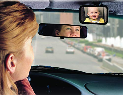 Segurança 1º bebê a bordo do espelho da frente ou de volta Babyview