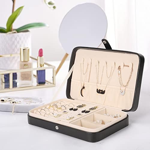 Caixas de jóias da Unistybag para mulheres Organizador de viagens de jóias portáteis Small Travel Jewelry Storage Storage Display