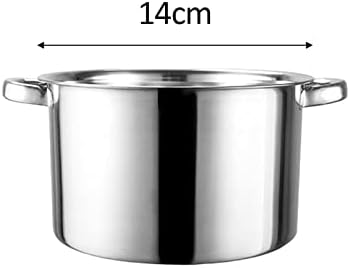 Colaxi Dual Handle Hollow Chocolate Pot conveniente para usar panela de molho resistente ao calor para restaurante