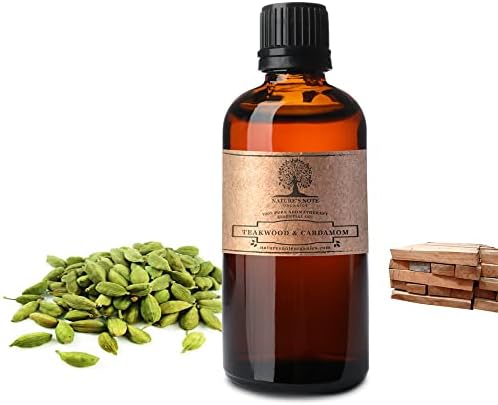 Peakwood & Cardamom Essential Oil - de aromaterapia pura Óleo essencial por nota da natureza - 4 fl oz