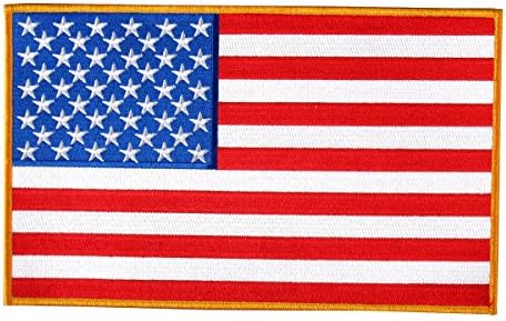 Couros quentes PPV1009 American Flag Hook and Loop Patch