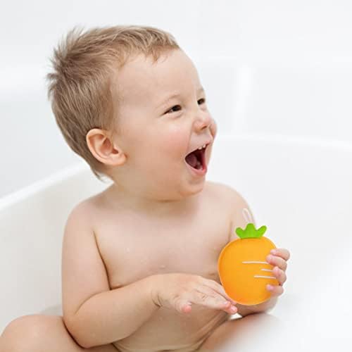Fomiyes Bath Sponge Bath Bath Sponge Baby Care Products 4pcs Modelo de frutas banheira esponjas fofas lavbadores de chuveiro Ferramenta