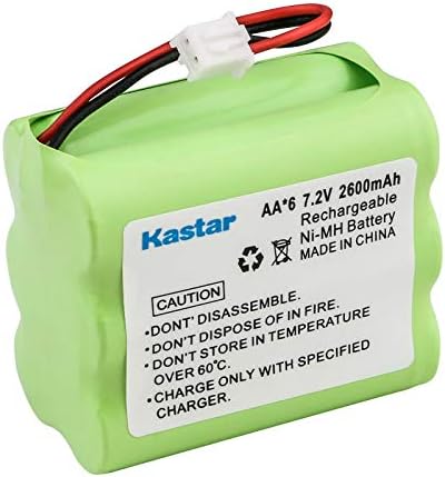 KASTAR 1-PACO 7.2V Substituição de bateria NI-MH 2300mAh para 10-000009-001, 10000009-001, 10000009001, 10-000013-001, 10000013-001, 10000013001, Golden Power 6MR2000AAY4Z, Parte Golden Power no. 228844