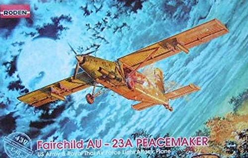 Fairchild AU-23a Pacador armado armado 1/48 Kit de modelo de plástico em escala Roden 439