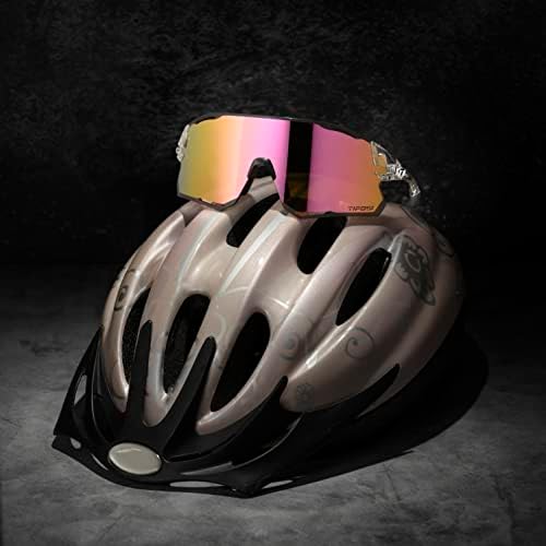 Tifosi Rail Race Cycling Sunglasses Men e mulheres Opções de lentes de intercâmbio- Ideal para ciclismo, estrada,