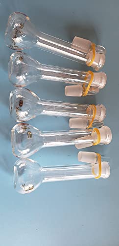 Laboratório Volumétrico de Flask Classe A Vidro de Borossilicato 10 ml Um conjunto de 5 novos