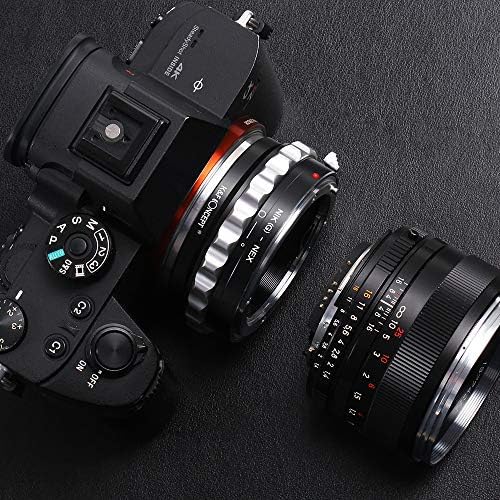 Adaptador de montagem de lentes conceituais da K&F Compatível com Nikon G Af-S F Ais Ai Nikkor F Mount G-Type D/SLR lente para