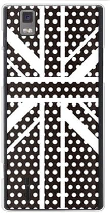 Second Skin Cross Dot Union Jack Black Design by ROTM/para fluxo x GL07S/Emobile EHWGL7-TPCL-702-J163