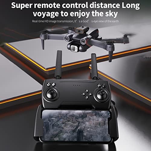 GOOLRC RC Drone com câmera 4K Câmera dupla RC Quadcopter ESC com função Fluxo óptico Evitar o gesto de controle de gestos Flight 360