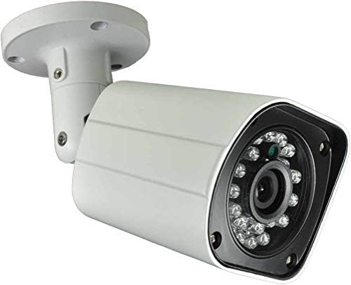 Analog 960TVL Câmera de CCTV à prova d'água IR 24 LEDS Visão noturna colorida Sistema de segurança de grande angular de 3,6 mm lente