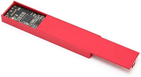 Caixa de disco rígido HEAYZOKI, gabinete do disco rígido, caixa de disco rígido móvel Red Allalumumium VL716 M.2 para USB Acessórios de gabinete SSD USB para computadores de computadores