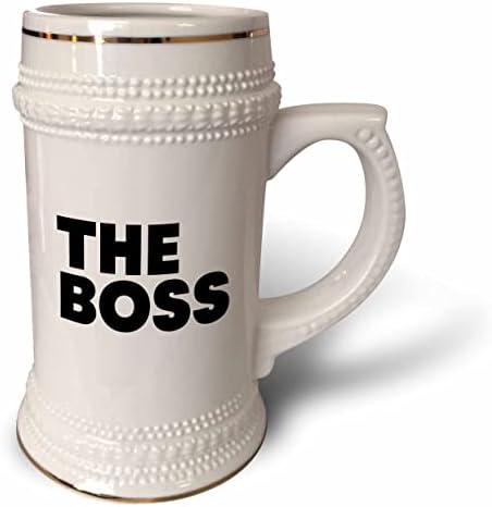 3drose Rosette - Casal Gifts - The Boss - 22oz Stein caneca
