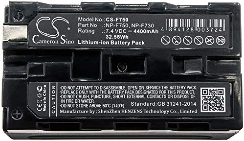 Plc Battery Part No. NP-F750 para Sony CN-304, CR-TR8000, CRX10U, CRX10U, CVX-V18NS, CVX-V18NS