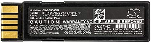 Bateria de Renekton para Zebra 82-166537-01, Btry-36Iab0E-00 DS3600, DS3678, EVM