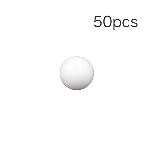 30mm 50pcs delrin polioximetileno bolas de plástico sólido