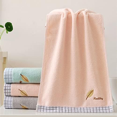 Folhas de palha Bordado Toalha de algodão adorável toalha de banho absorvente de banho espessada toalhas de banho para adultos