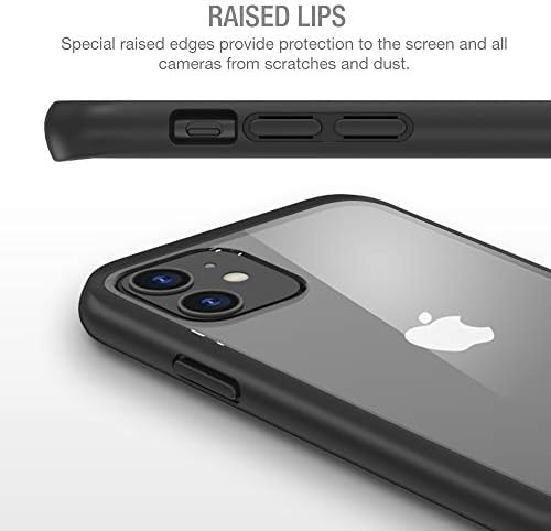 Série Xdesign HyperPro projetada para Apple iPhone 11 Case Slim Fit/GXD Cushion Drop Protection - Black
