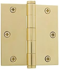 Hardware Grandeur 819975 3,5 Dica de botão Dorda residencial com cantos quadrados em bronze atemporal, 3,5 x 3,5