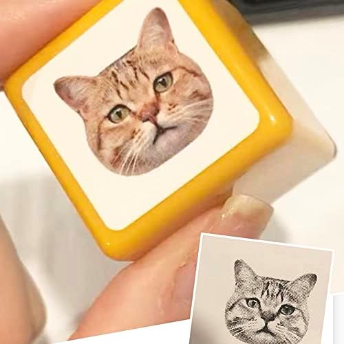Carimbo de retrato de animais de estimação personalizado DIY para figura de cão figura selo personalizado gato, carimbo