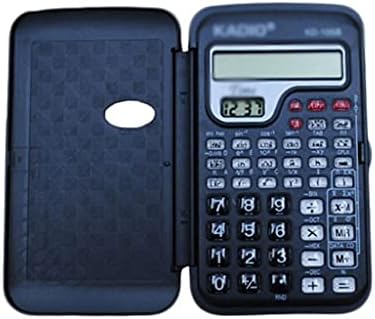 Calculadora científica de bolso multifuncional portátil sxnbh com o relógio Student School College for Mathematics