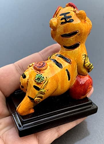 Feng Shui Ano de 2022 Estátua do tigre zodíaco chinês Ornamento decorativo