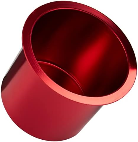 Lote de 10 suportes de copo de alumínio vermelho vívido por Brybelly