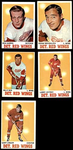 1970-71 Topps Detroit Red Wings Team Set Detroit Red Wings VG/Ex Red Wings