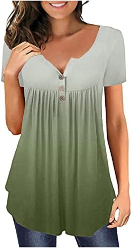 Camisetas clássicas de manga curta Tops de pescoço solto Casual Tops Tops Tops de verão para mulheres de impressão gráfica camisetas