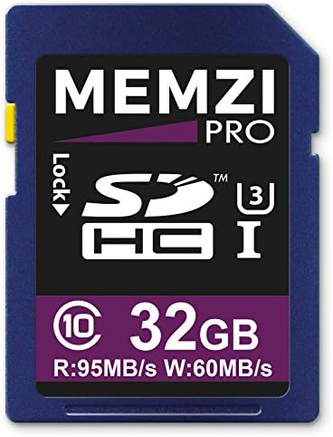 Memzi Pro 32GB SDHC Memory Card para câmeras Fujifilm Finepix XP100, XP90, XP80, XP70