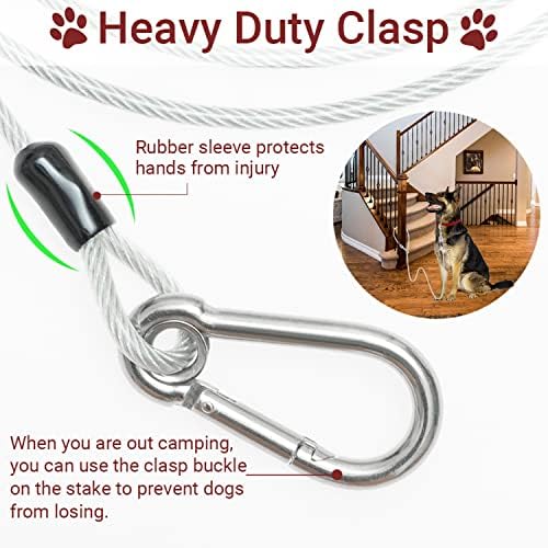 Leane de cachorro curta - Prova de mastigação de 5 pés de cachorro amarre o cabo com alça reflexiva acolchoada macia para treinar