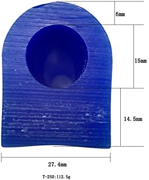Niupika escultura em tubo de anel de cera para fazer anéis molde a cera dura em branco grande lateral lateral lateral cor azul