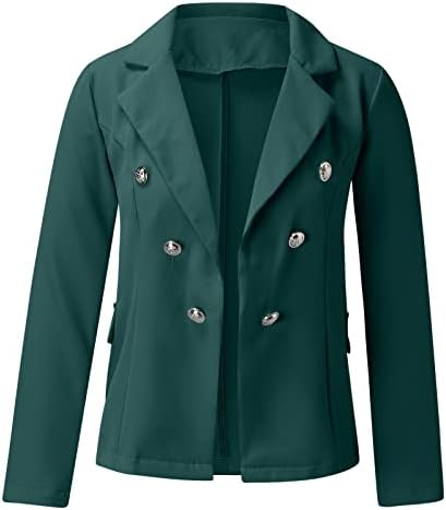 Jaqueta de barraca Mulheres, feminino 2022 Moda Fuzzy Casual Casual Capuz de moletom com capuz com bolsos externos