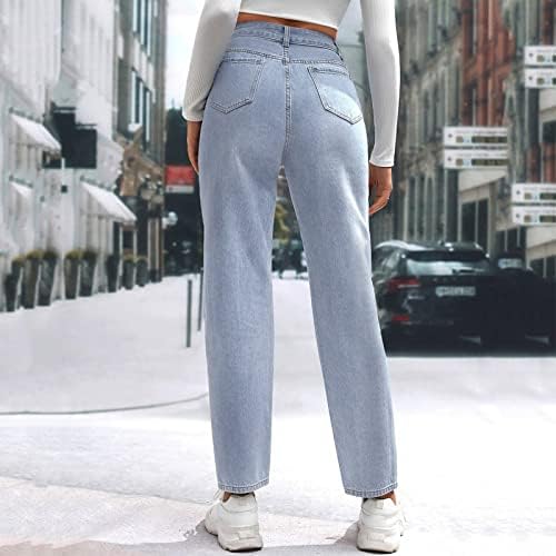 Mulheres e calças colorem mulheres altas elásticas jeans jeans sólidos cintura slim calça calça jeans feminina feminina