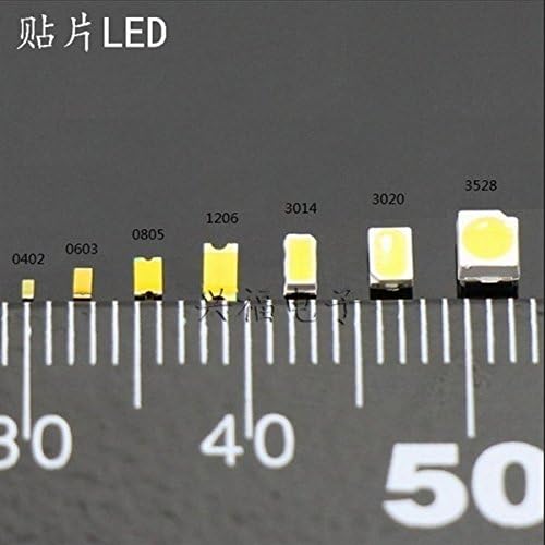 50pcs Luz branca 0805 SMD LED LEDS SUPROBRIGHT DIY