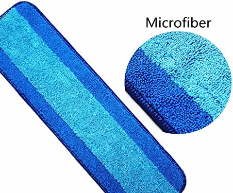Marques de substituição de Microfiber Mop de 18 para a almofada de limpeza do piso seco/úmido compatível com o sistema