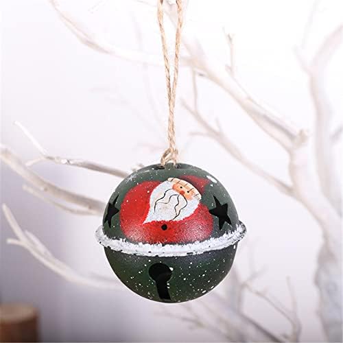 Árvores de Natal decorações bolas de natal sino ornament com recorte de estrela bell boneco de neve padrão de Natal Família Família Família Diy Craft 14mm Quartz Nail