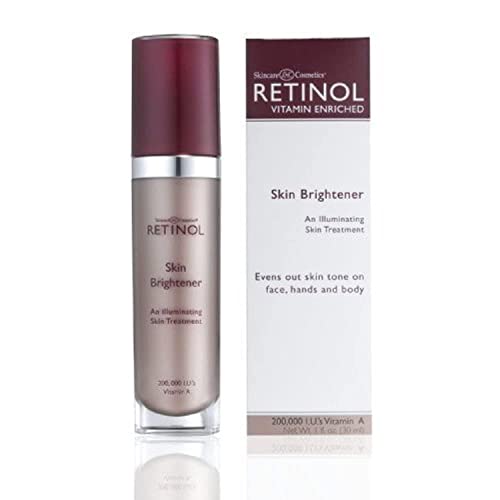 Brinquenente de pele de retinol - a marca Retinol original - o corretor de tom de pele suaviza e rejuvenesce o rosto para brilho saudável - minimiza linhas finas e rugas com extratos de planta e frutas, vitamina A, C&E