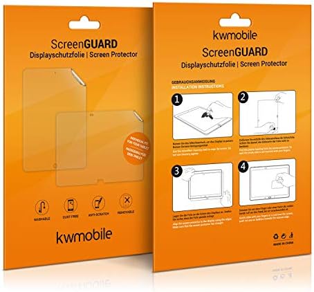 Protetores de tela 2x Kwmobile compatíveis com o Samsung Galaxy Tab A7 10.4 - Filme do conjunto de protetores de tela para tablet