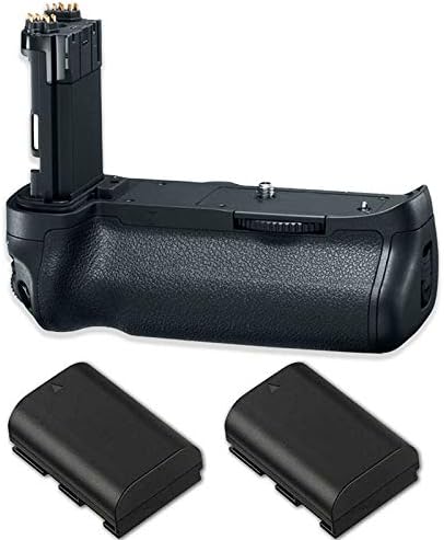 Canon EOS 6D Mark II DSLR Câmera Somente Kit com Canon 300-DG Digital Gadget Bag + Substituição BG-E21 Bateria Grip + 2 Baterias de Substituição LP-E6